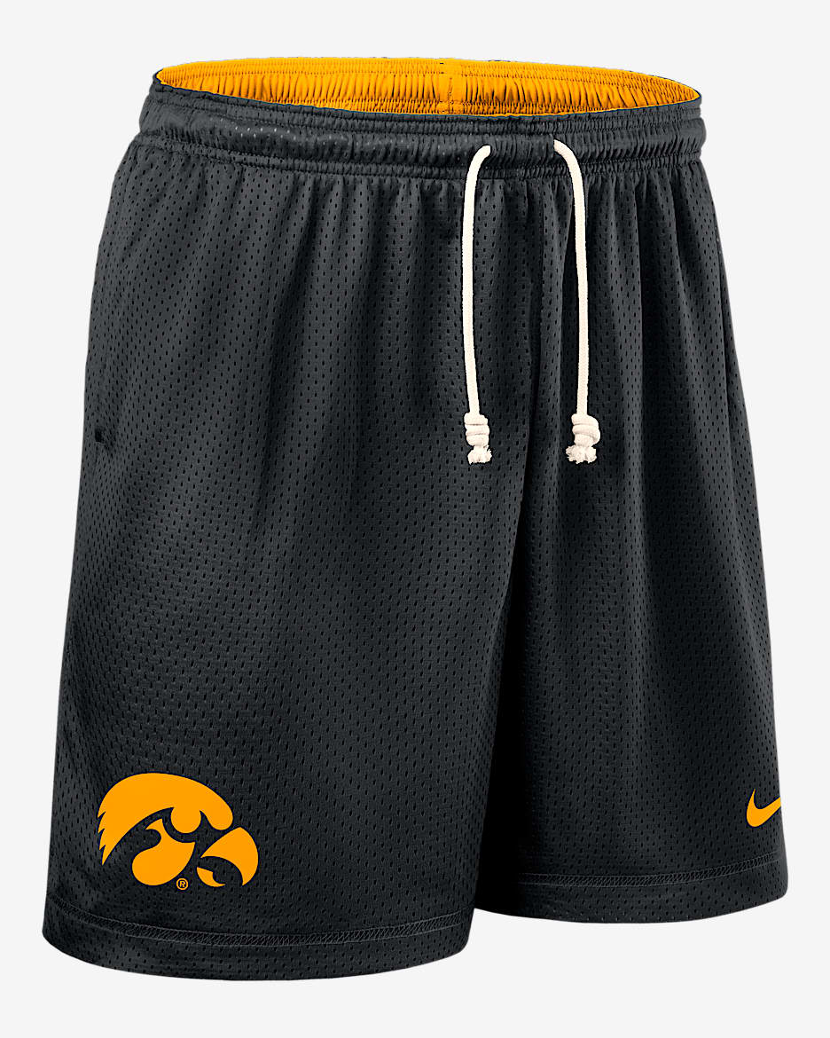 Iowa Sideline Reversible Men's Nike Dri-FIT College Shorts